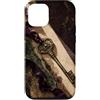 Poetic Object Collection Custodia per iPhone 12/12 Pro Stile antico chiave e nastro poetico vintage estetica