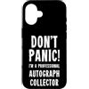 Autographs & Signed Memorabilia T-Shirts Custodia per iPhone 16 Collezionista di autografi