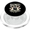 Funny Bowling Bowler Gifts Bowling Lover Silence The Master Is Up - Set di birilli da bowling PopSockets PopGrip per MagSafe