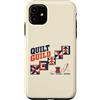 Quilting Shirts & Gifts HHWCo. Custodia per iPhone 11 Quilt Guild Cut Stitch Gather Quilter Cucito Design