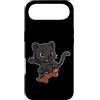 corgi skater fun dog retro pup skateboar Custodia per iPhone Air Felice Skateboard Corgi Retro Cartoon
