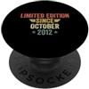 Legend Since Birthday Limited Edition Since October 2012 PopSockets PopGrip Adesivo