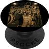 Tigers College High School Marching Band Tiger Drum Major - Divertente selfie vintage Spirit Pride PopSockets PopGrip Adesivo