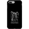Norse Valkyrie Warrior Shield Battle Custodia per iPhone 7 Plus/8 Plus Valchirie Guerriero norreno con scudo da battaglia Heavymetal