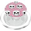 Halloween Pink Goth Decor Cute Pink Goth Trippy Skeleton Bones Halloween Pastel Gothic PopSockets PopGrip per MagSafe