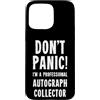 Autographs & Signed Memorabilia T-Shirts Custodia per iPhone 15 Pro Max Collezionista di autografi