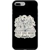 Just One More Chapter Bookish Book Lover Custodia per iPhone 7 Plus/8 Plus Just One More Capitolo Libro Libro Amante Lettura Floreale
