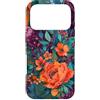 Modern Patch Collection Custodia per iPhone 17 Pro Tessuto Floreale Mosaico Contemporaneo