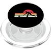 Funny Bowling Bowler Gifts Bowling Lover Giocatore di bowling retrò giocatore di bowling bowling amante del bowling PopSockets PopGrip per MagSafe