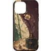 Poetic Object Collection Custodia per iPhone 12 Pro Max Bottiglia di inchiostro con pennacchio fiorito Poetic Vintage Estetica