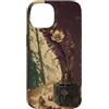 Poetic Object Collection Custodia per iPhone 14 Bottiglia di inchiostro con pennacchio fiorito Poetic Vintage Estetica
