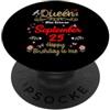 A Queen Was Born on September 25 Septemb Una regina è nata il 25 settembre 25 settembre PopSockets PopGrip Adesivo