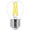 Philips LED WarmGlow lampada 60W E27 goccia chiara 1p