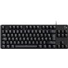 LOGITECH Tastiera da gioco Logitech G413 TKL SE, con cavo, AZERTY, retroilluminata, nera, meccanica tattile, tasti PBT