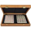 MANOPOULOS Set di Piastrelle Mahjong in Custodia di Legno di Noce Manopoulos Grecia