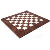 Italfama Scacchiera in Legno di Olmo 60x60cm Grande Fatto a Mano in Italia