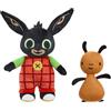 Rainbow Designs Bing & Flop - Confezione da 2 giocattoli di peluche super morbidi per bambini, set di animali di peluche per bambini per giocare e per i pisolini