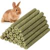 BAOSROY Giocattolo da Masticare per Conigli,25PCS Bastoncini di Fieno Timothy,Timothy Hay Sticks,Fieno Naturale Masticare Bastoncini,Timothy Fieno Bastoni,per Conigli Porcellini d'India,Cincillà,Criceto