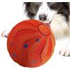 Generico Interactive Dog Ball Toy, Electric Rolling Smart Ball, USB Rechargeable Bouncing Design with Automatic Motion Pet Toys for Garden, Front Door, Patio, Garage, Park, Lawn, 300 mAh