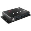 Lindy Hub Usb Lindy 43374 Usb 3.0 4 porte 5Gbps Nero [43374]