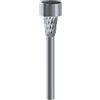 Aigostar Lampioncino segnapassi Led Glass 0,006W Bianco in acciaio con pannello solare IP44 Bianco freddo 6500K con sensore crepuscolare Aigostar