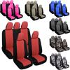 Lupex Shop COPRISEDILI PER AUTO UNIVERSALI, SET COMPLETO ANTERIORI E POSTERIORI ZIP A23