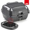 GIVI BAULETTO GIVI B45+ 45LT NERO CON PIASTRA MONOLOCK UNIVERSALE + SCHIENALE