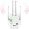 NO BRAND Ripetitore Wireless Smart 300 mq Amplifica il WiFi Casa Setup Facile in 1 Minuto
