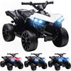 AIYAPLAY Quad per Bambini Elettrico 18-56 Mesi 6V Fari LED e Musica