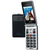 BRONDI AMICO SUPER TV TASTO SOS CONTROLLO REMOTO DOPPIO DISPLAY GUNMETAL GREY
