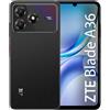 ZTE Blade A36 Nero 64GB Memoria 4GB Ram Display 6.75 5.000Mah 8Mpx Nebula Black