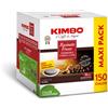 Kimbo 600 Cialde Kimbo Macinato Fresco espresso formula bar - 4 Ct da 150 pz -