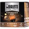 Bialetti Caffè d'Italia Ginseng - confezione da 48 Capsule
