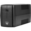 Ewent UPS Gruppo di continuità, Potenza 780VA (390W) 250V, Protezione da Sovratensioni,Sbalzi Corrente e Blackout, Autonomia 10 min, 2 prese Schuko EU, AVR Line Interactive per PC, Modem, Console