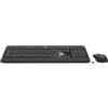 Logitech MK540 Advanced Combo Tastiera e Mouse Wireless per Windows | Layout Inglese QWERTY - Nero