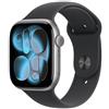 Apple - Watch Series 11 GPS 46mm Cassa Alluminio Grigio Siderale con Sport Band Nero - S /M - SPEDIZIONE GRATUITA