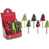 Crazy Animal Art PENNA ALBERO DI NATALE IN PANNO CON CAMPANELLE
