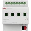 Gvs Smart ARSA-04/20.S.KNX Attuatore 4 canali con interblocco, 20A,