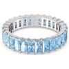 Swarovski Anello da donna Matrix Blu Placcato rodio 5661909