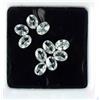 Ovale Bianco Zaffiro 3.20 KT / 4 MM Gemma Lotto 10 Pz Naturale Certificato EE27