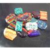 900 CT Naturale Ammolite Opale Like Biologico Doppietto Mix Taglio Lotto Loose