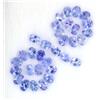 Gemsporium Ovale Naturale Non Scaldato Violetto Blu Tanzanite 32pcs 4.40ct 3.8x3mm Lotto