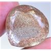 Gemsmyriad Naturale Rutilo & Sunstone 30.65 KT Agrati Certificato Raro Trovato Due IN Uno