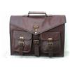 Fatto a mano Borsa A Tracolla In Pelle Vintage Per Uomini Da 16" Per Ufficio E Viaggi