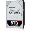 Western Digital WD Ultrastar DC HC320 HUS728T8TALE6L4 - HDD - 8 TB - interno - 3.5 - SATA 6Gb/s - 7200 rpm - buffer: 256 MB 0B36404