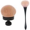 XFSRG 2 Pezzi Pennello Autoabbronzante Kabuki Set Kabuki Ovale Trucco del Corpo Autoabbronzante Extra Grande Pennello Applicatore per Autoabbronzanti Viso Corpo