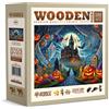 WOODEN CITY Puzzle di legno del castello di Halloween 1010 pezzi