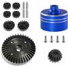 XBERSTAR Set differenziale RC per Tamiya XV02 TT02 TT02B 1/10 RC differenziale montaggio accessori (blu)