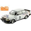 IXO 18RMC106 Auto Modello VOLVO 240 Turbo 1:18 DTM Zolder 1986 Bianco