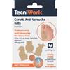 TECNIWORK SpA TECNIWORK Cerotti per Verruche Mani and Piedi 24 Pezzi | Trattamento per the Rimozione di Verruche e Calli